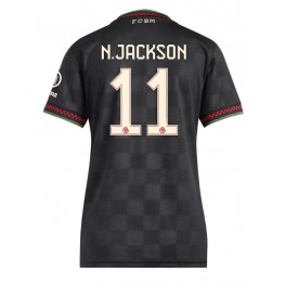 Bayern Munich Nicolas Jackson #11 Derde tenue Dames 2025-26 Korte Mouw